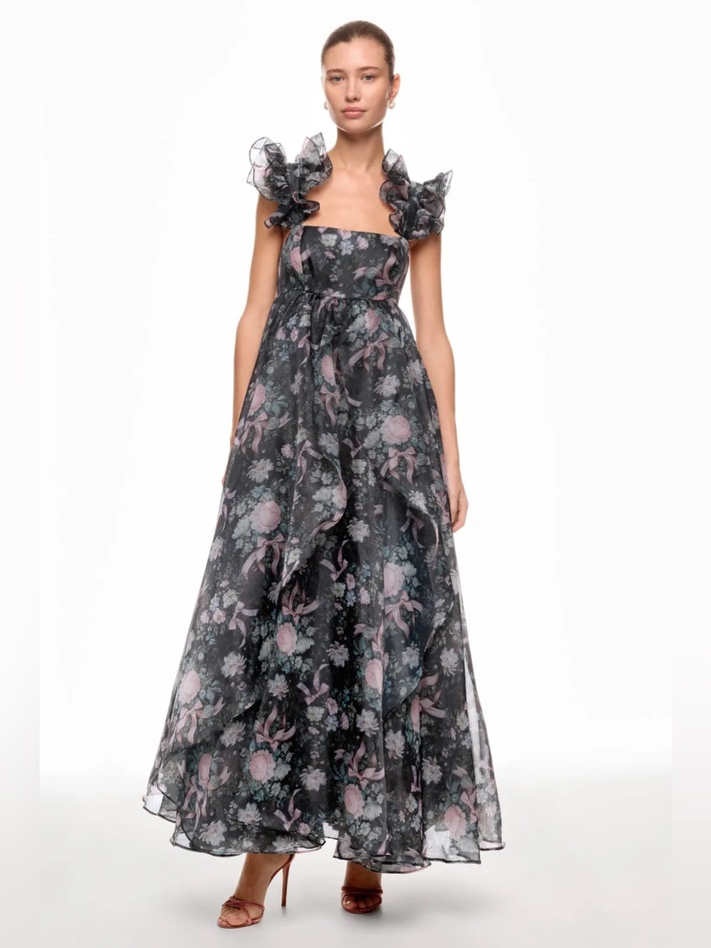 *Flawed RTR Selkie Recital Floral Dress (0122)